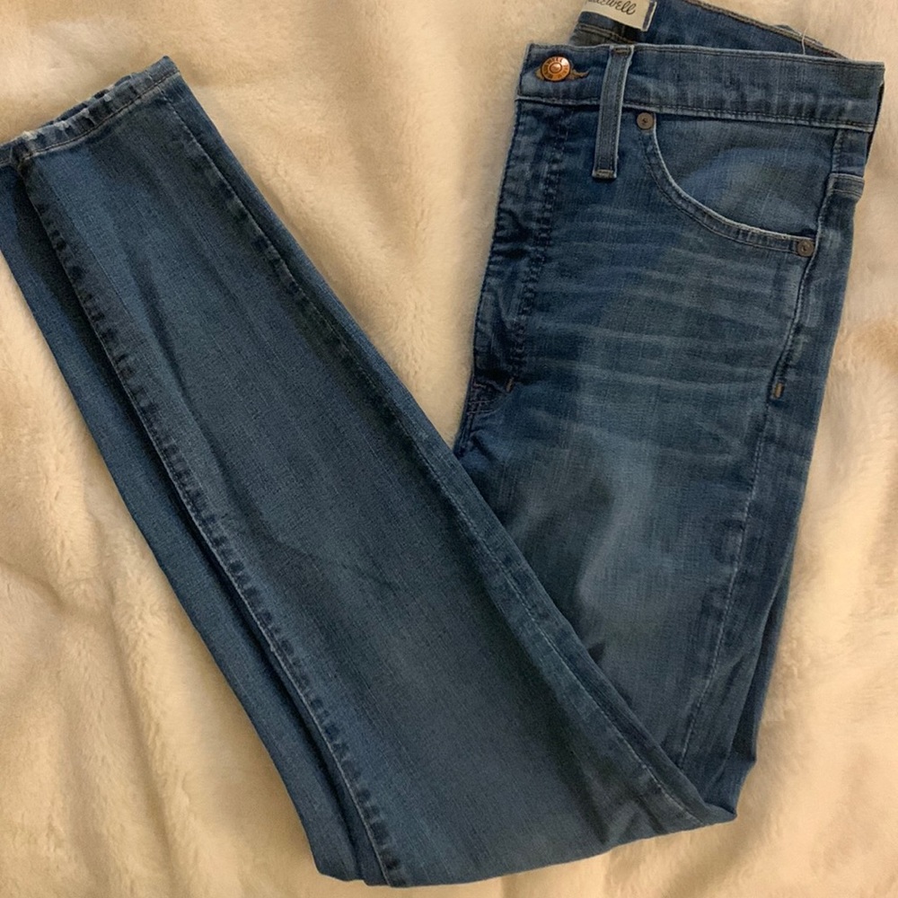 Madewell high rise skinny size 27